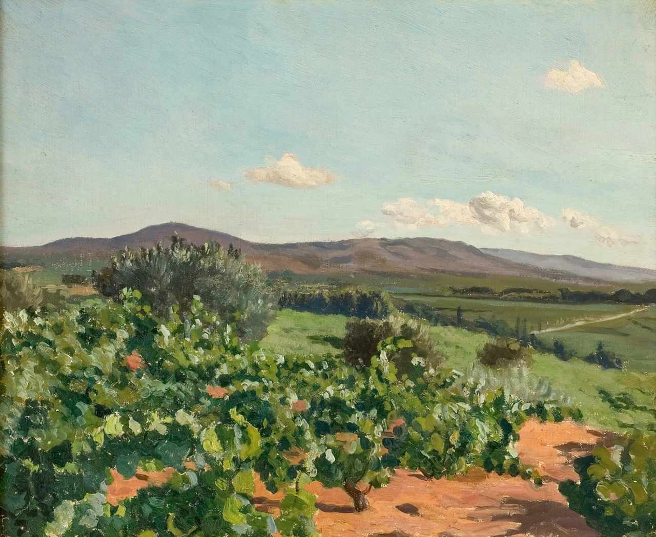 Jean-Frédéric Bazille-81-Studio per una vendemmia, 1868 - Museo Fabre, Montpellier
